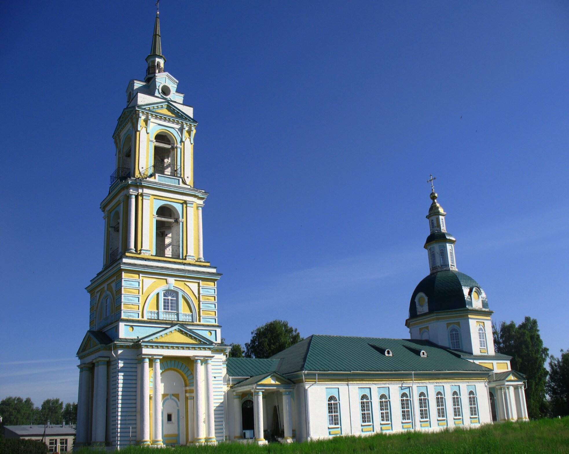 Храм Вознесения Господня в селе Узи