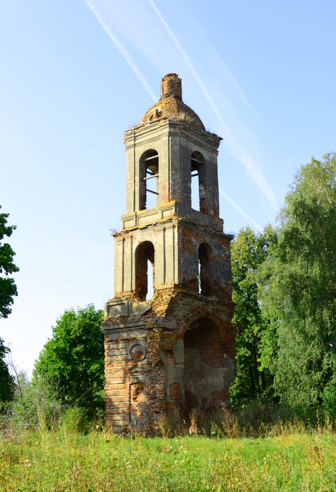 Колокольня церкви Казанской иконы Божией Матери в Тарасково