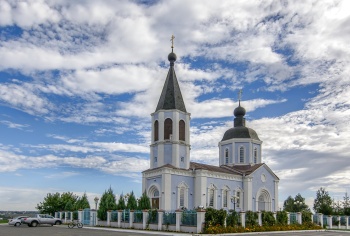 Детали архитектуры Храма Рождества Христова в Туле