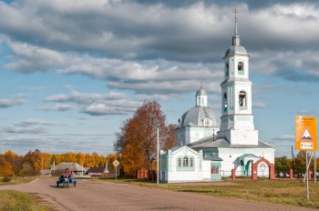 Церковь Покрова Пресвятой Богородицы в селе Чкарино