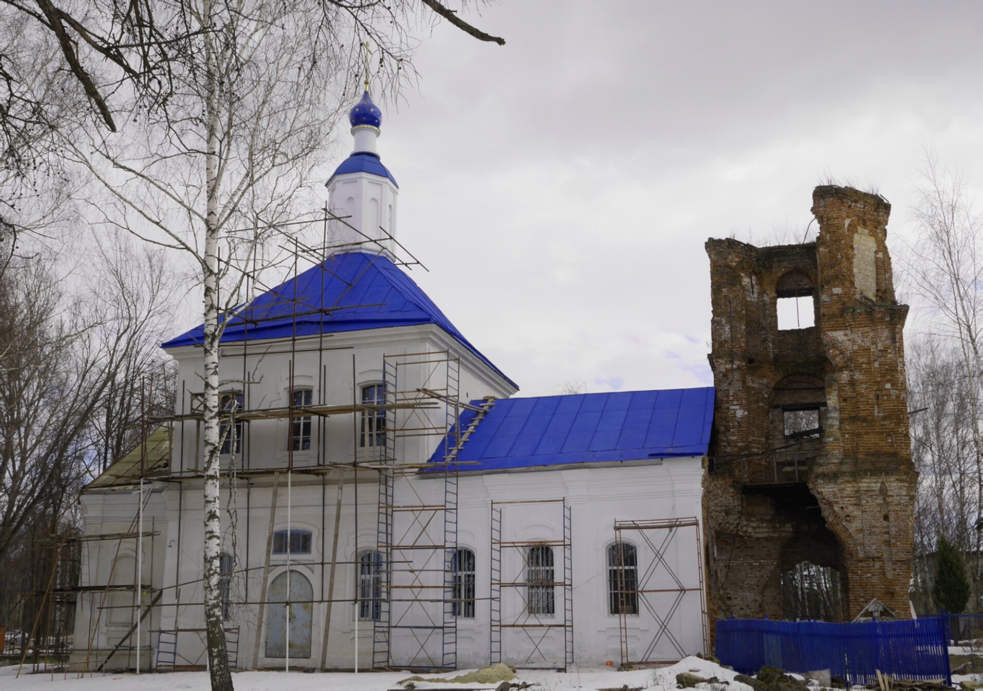 Церковь Покрова Пресвятой Богородицы в селе Никоновское