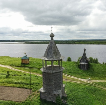 Георгиевская церковь в Верхней Паленьге - архитектурный ансамбль