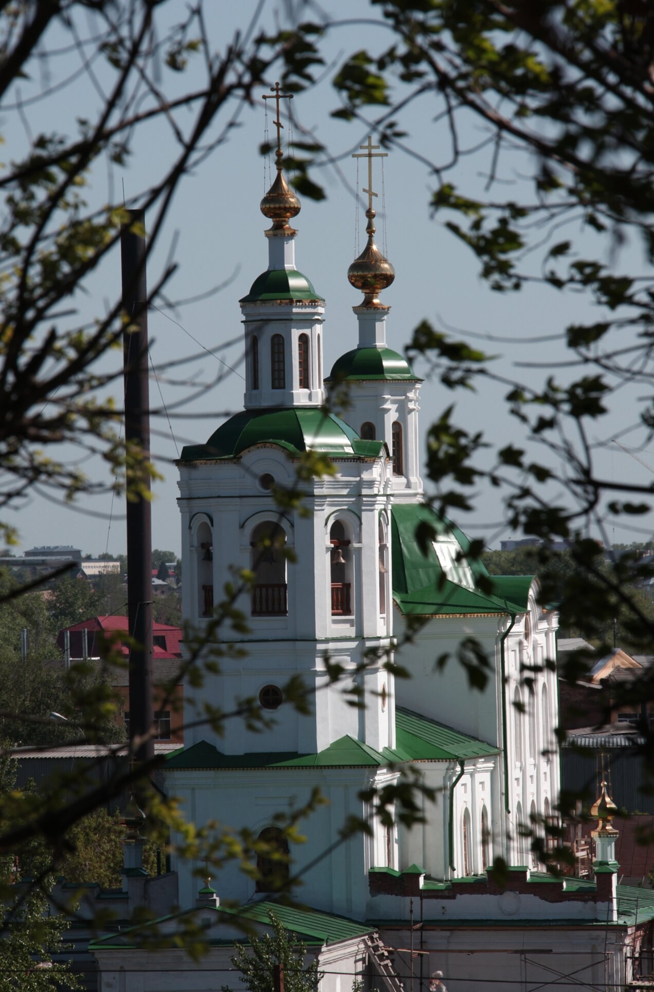 Крестовоздвиженская церковь в Тюмени
