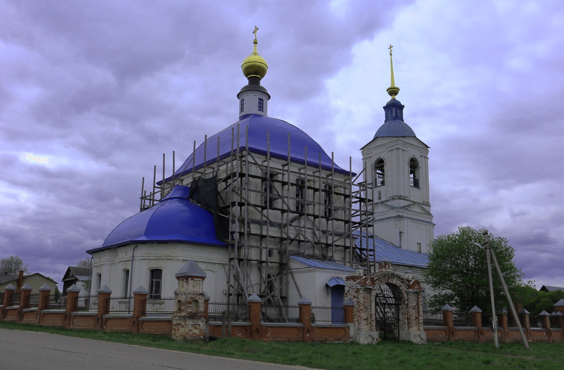 Церковь Николая Чудотворца в Андрианово - история и реставрация