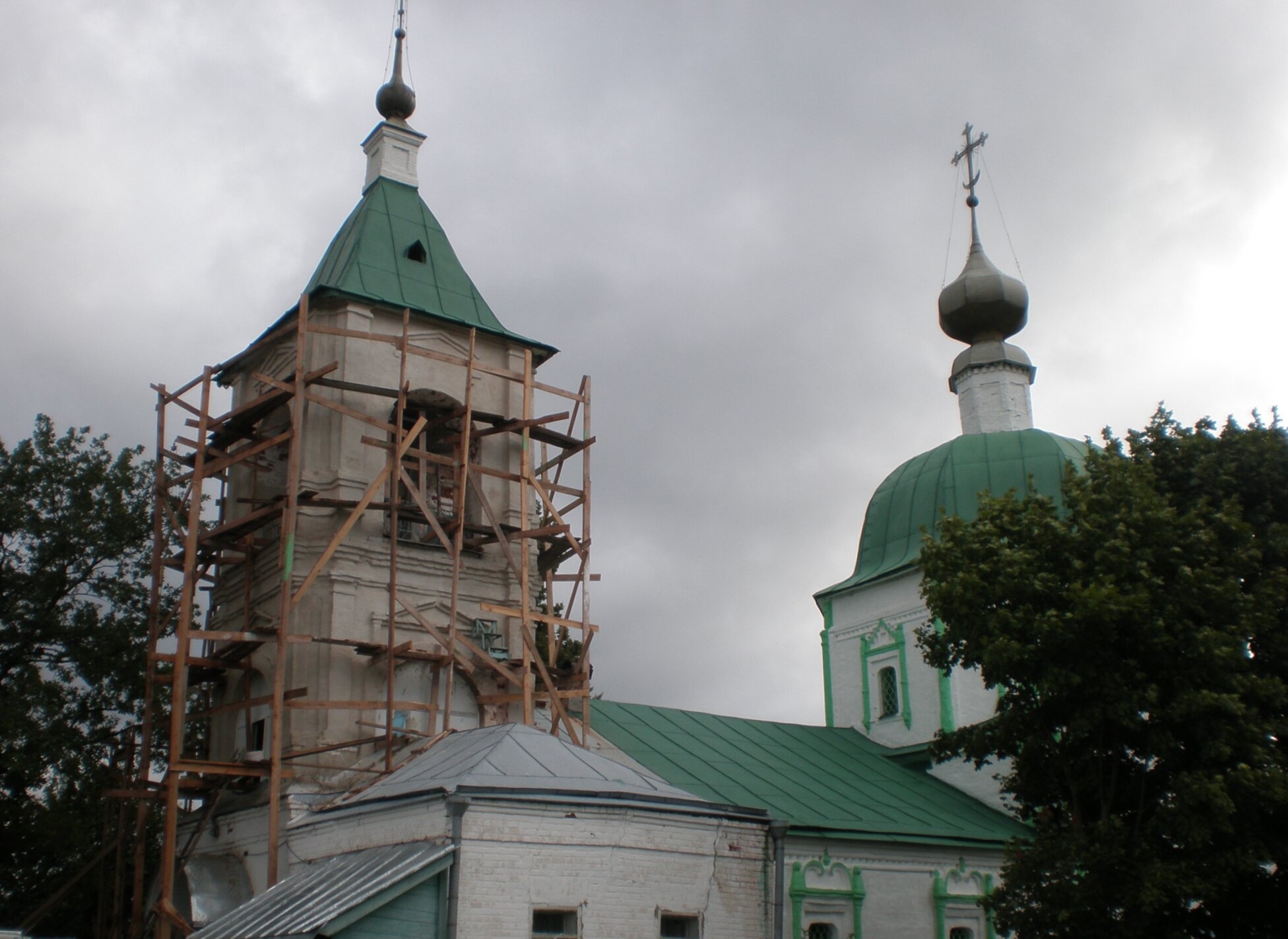 Церковь Воскресения Христова (Спаса Нерукотворного Образа) в селе Дедово