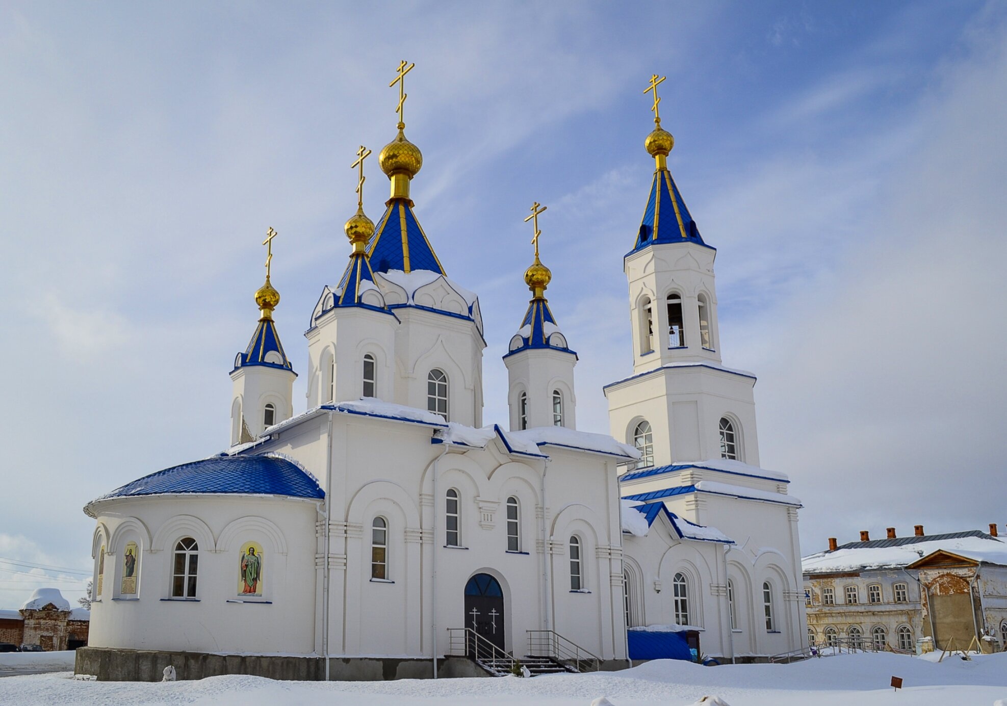 Храм Казанской иконы Божией Матери в Елабужском Казанско-Богородицком монастыре