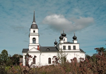 Храм Святителя Николая Чудотворца в деревне Кобона