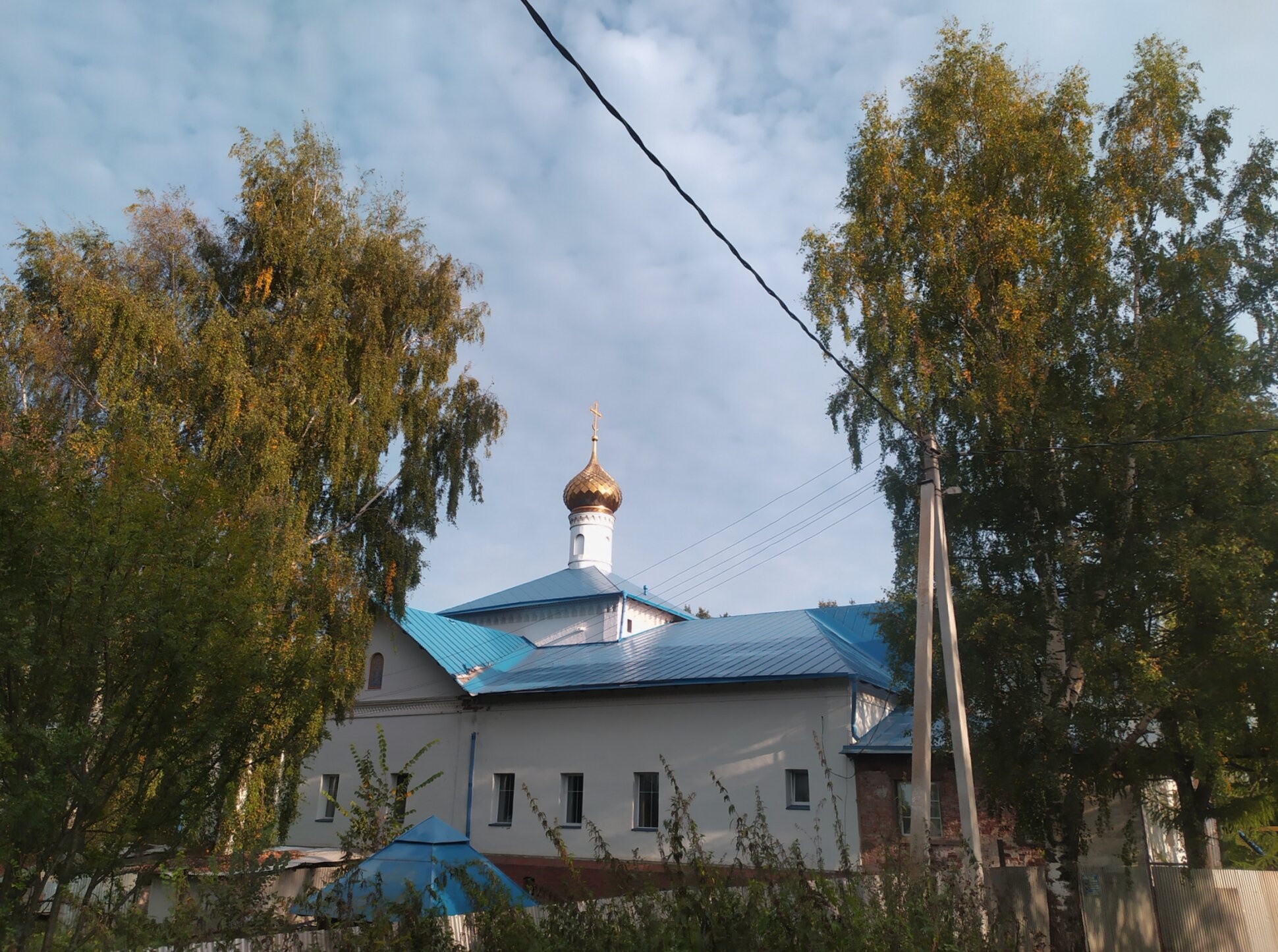 Церковь Сергия Радонежского в деревне Мергусово