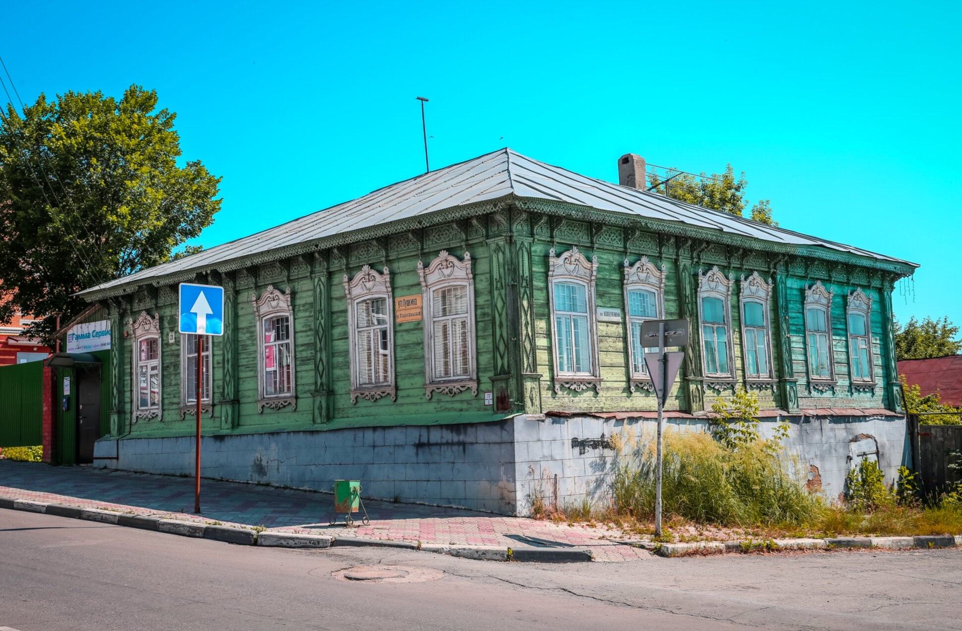 Дом №50 на улице Мира в Ельце - памятник деревянного зодчества