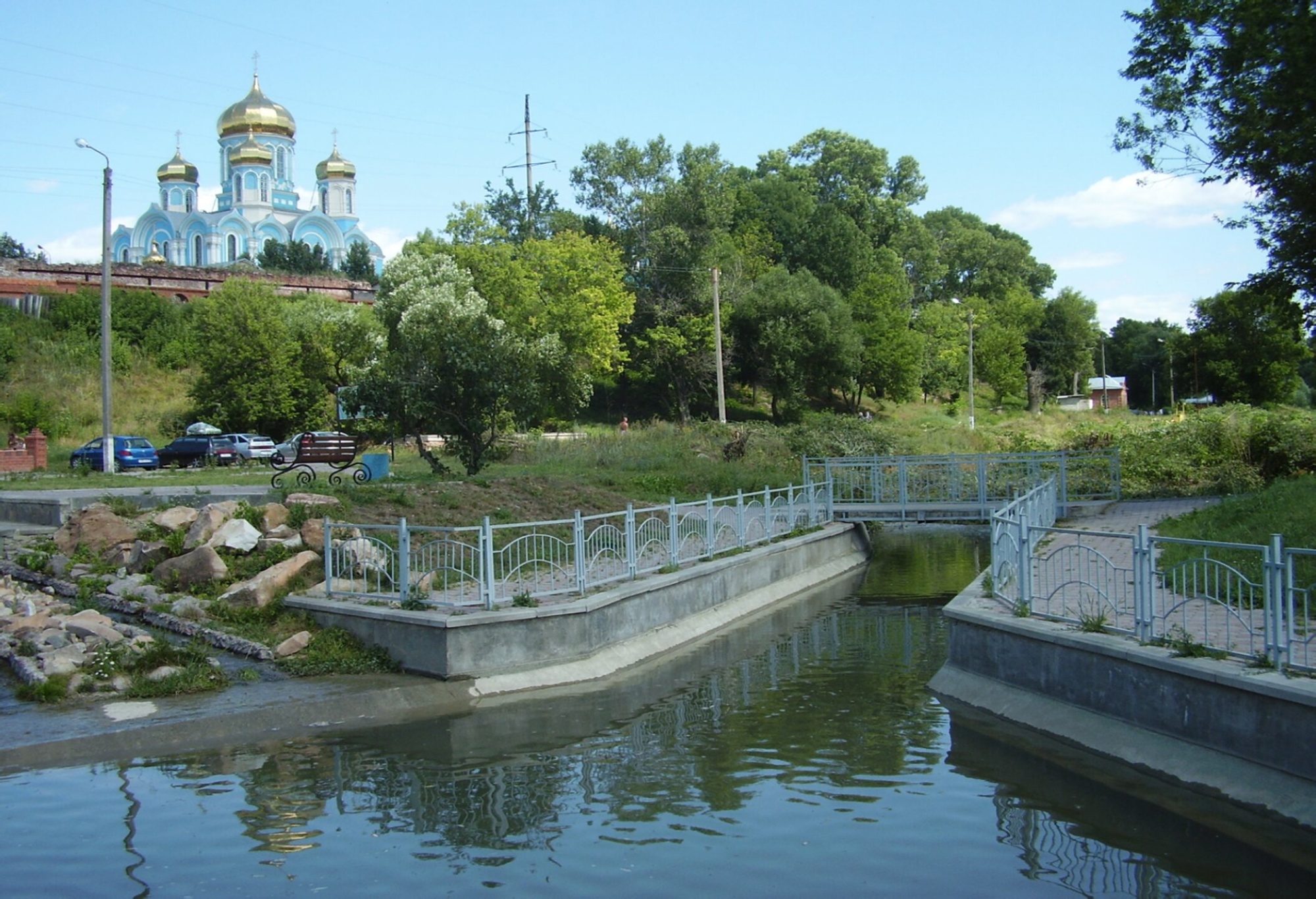 Задонский Рождество-Богородицкий мужской монастырь на реке Тешевке