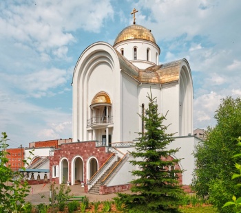 Храм святого Великомученика Георгия Победоносца в городе Воткинске