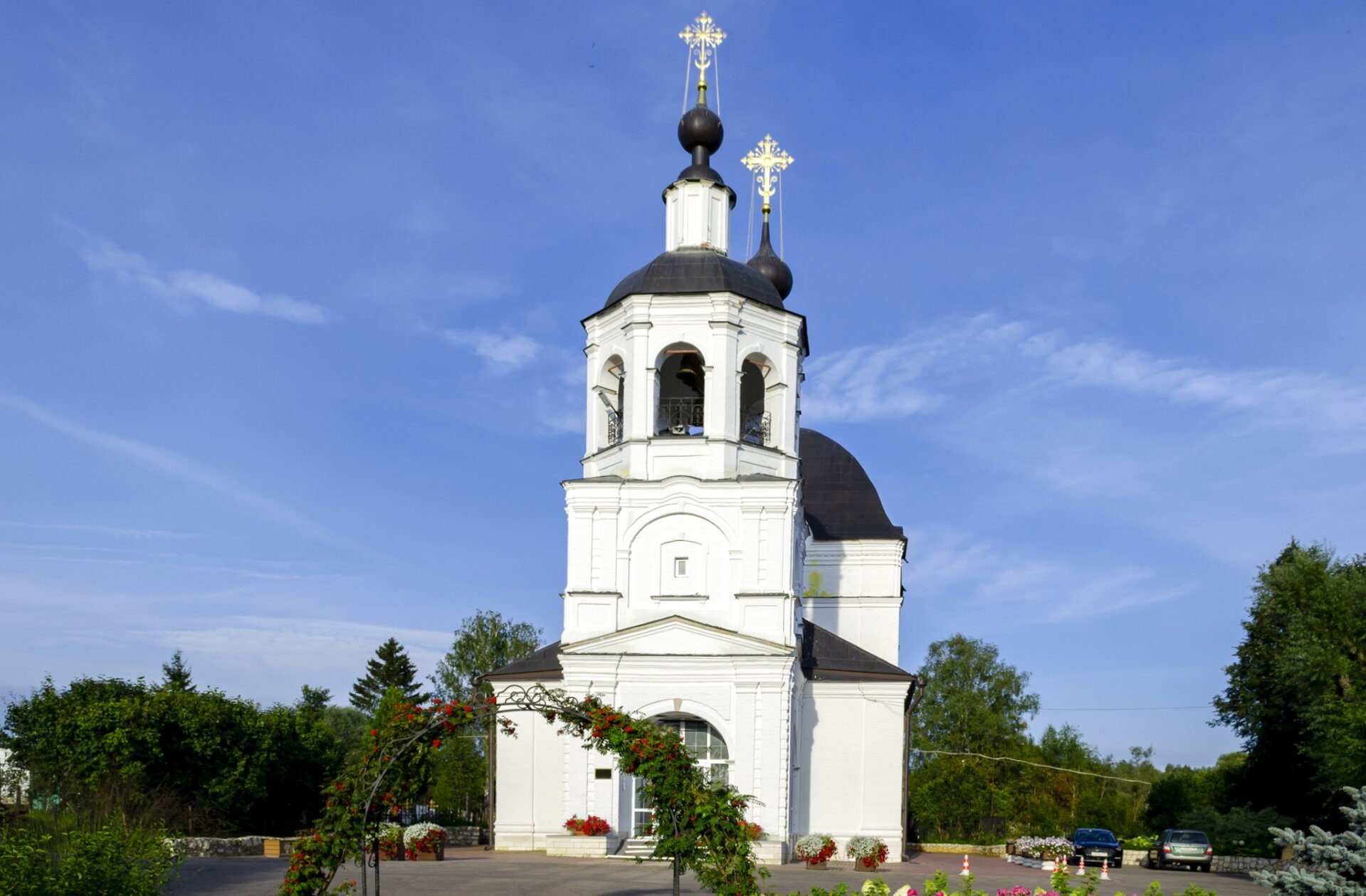 Колокольня Казанского храма в Товарищево