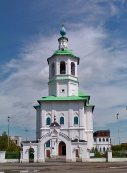 Богоявленский собор в Ишиме на фотографии