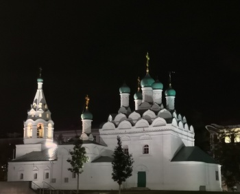 Храм Преподобного Феодора Студита у Никитских ворот - ночная съёмка