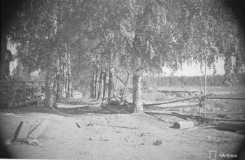 Церковь Иоанна Рыльского Вазеозерского монастыря на исторической фотографии