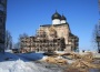 Троицкий собор Михайло-Клопского монастыря в процессе восстановления