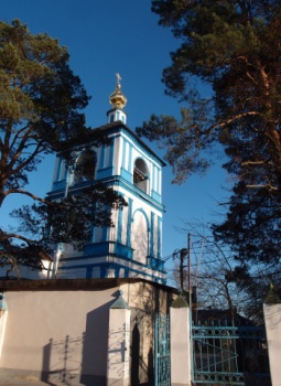Колокольня Успенской церкви в селе Обухово