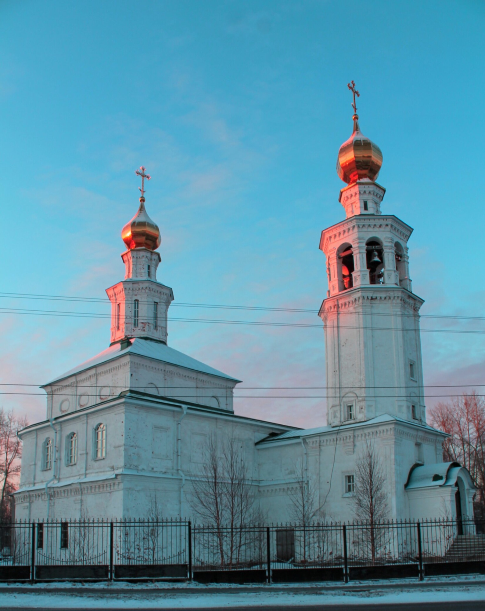 Свято-Троицкая (Кузнечевская) церковь в Архангельске