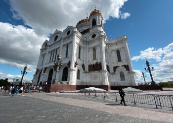 Кафедральный соборный храм Христа Спасителя в Москве