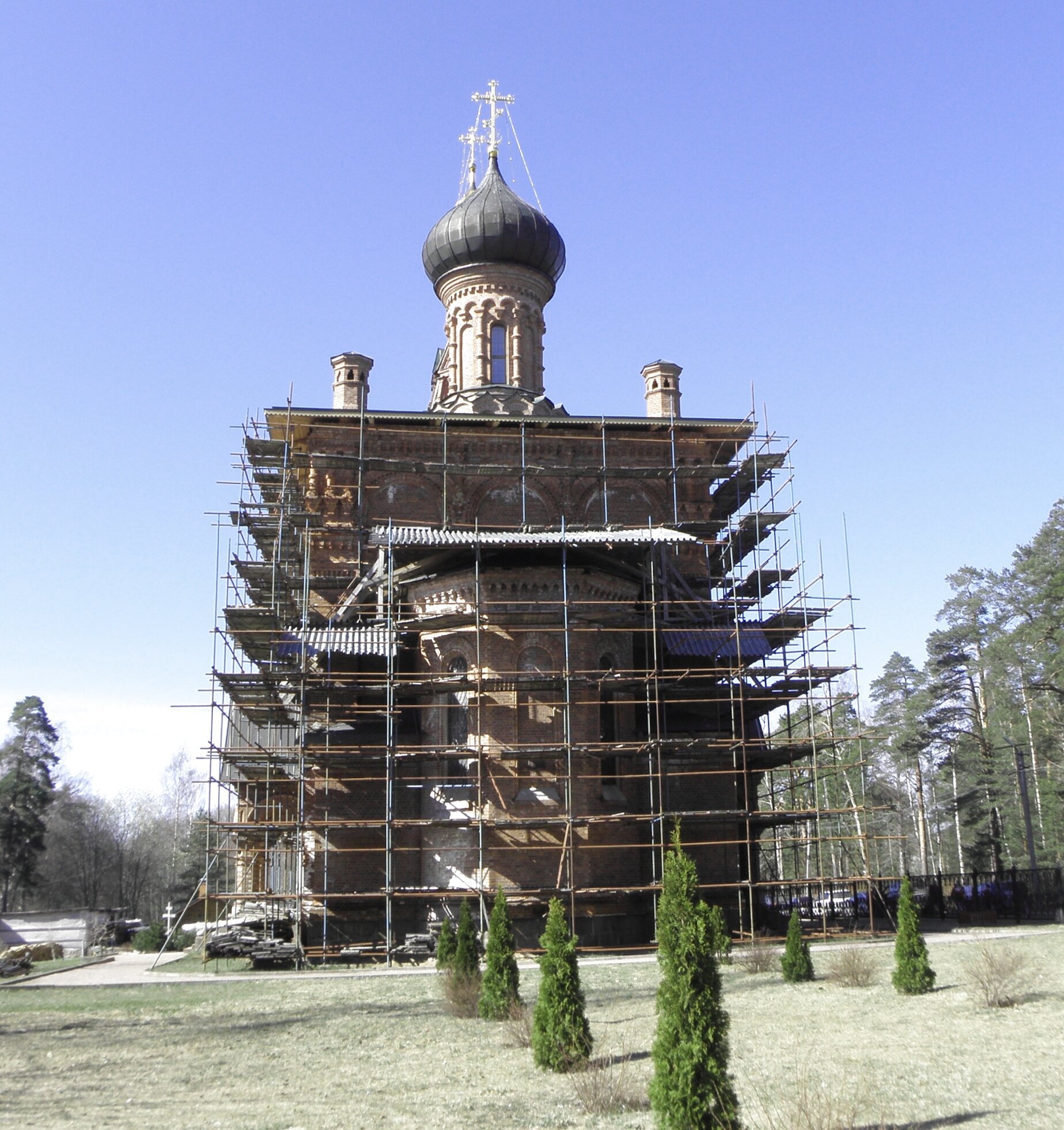 Храм Святой Троицы в Гора-Валдае: история и реставрация
