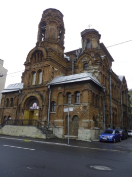 Покровская церковь на Боровой улице в Санкт-Петербурге