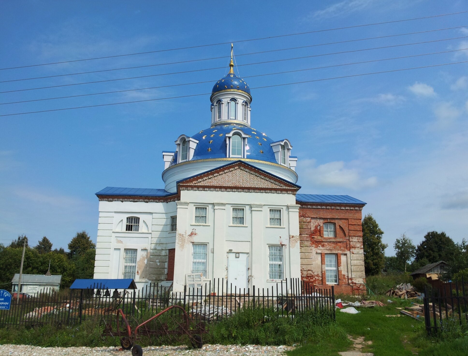 Храм великомученицы Варвары в селе Совьяки