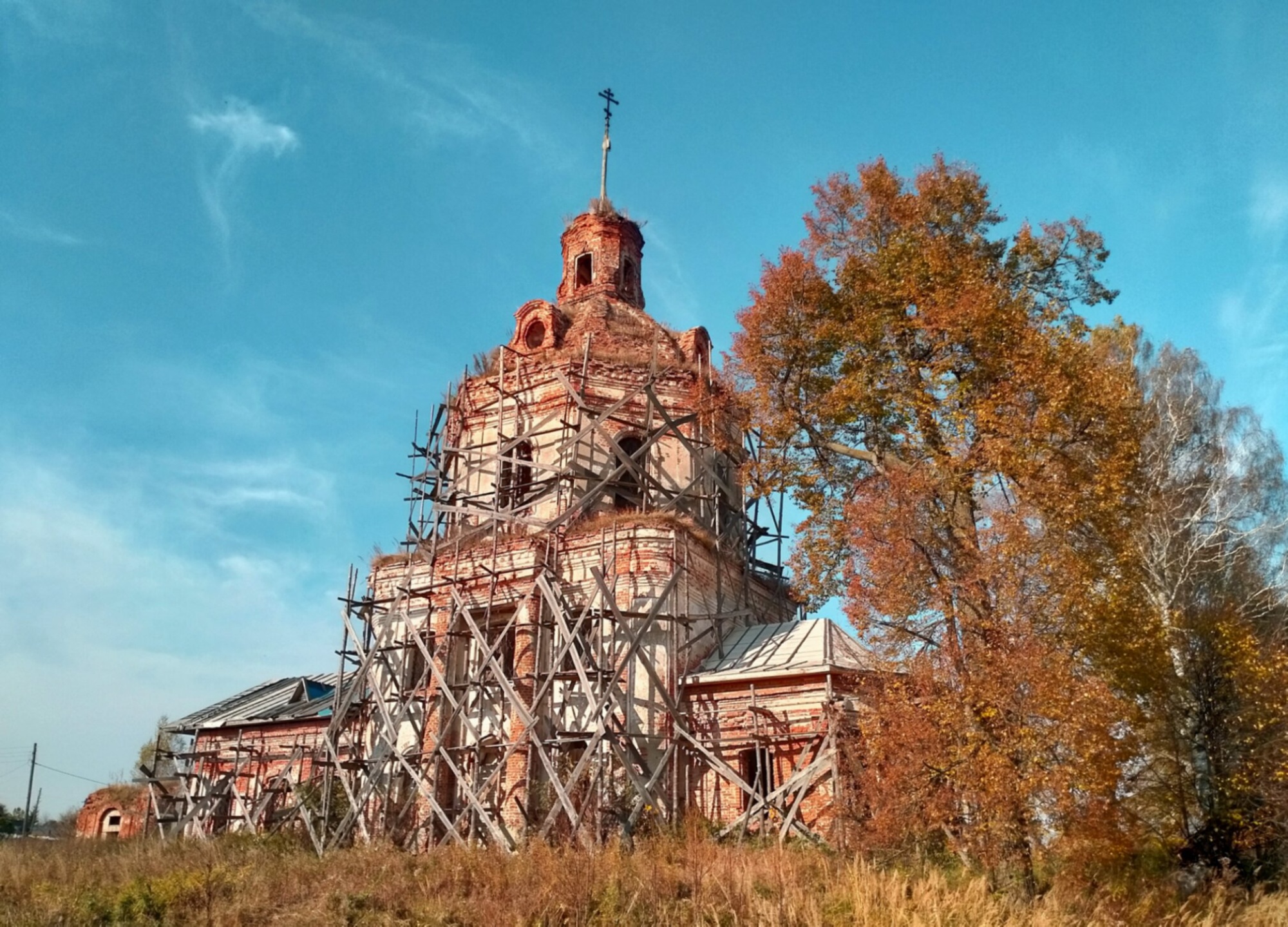 Церковь Алексия человека Божьего в Новоалексеевке - история и реставрация