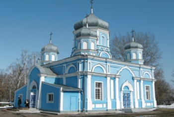 Церковь Успения Пресвятой Богородицы в городе Бобров