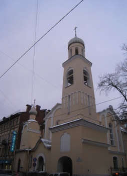 Подворье Введено-Оятского монастыря — Храм Святой Анны Кашинской в Санкт-Петербурге