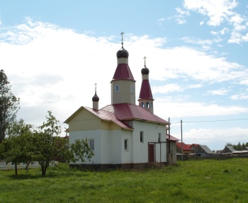 Храм святого Великомученика Георгия Победоносца в деревне Селиба