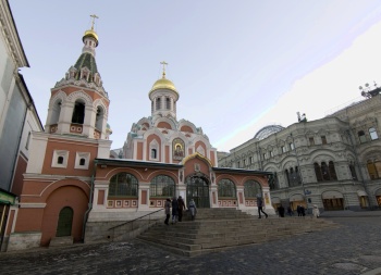 Казанский собор на Красной площади в Москве