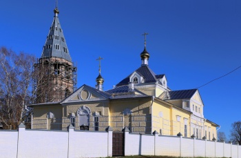 Храм Владимирской иконы Божией Матери в селе Введенье