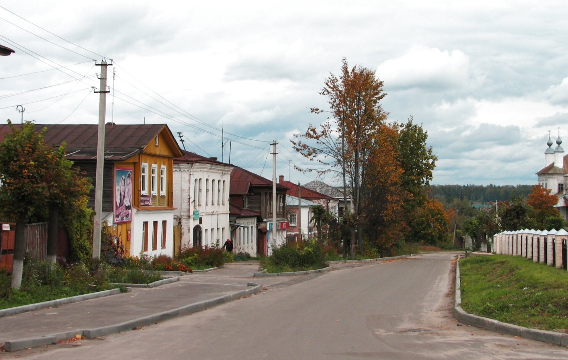 Церковь Николая Чудотворца в посёлке Лежнево