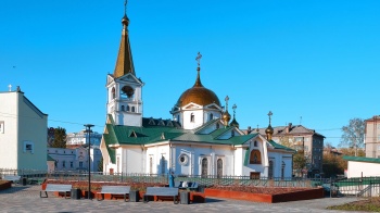 Вознесенский кафедральный собор в Новосибирске