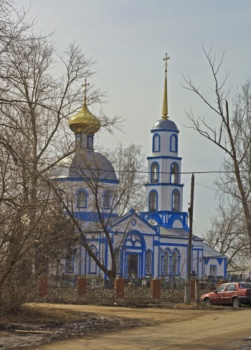 Успенская церковь в городе Ряжске