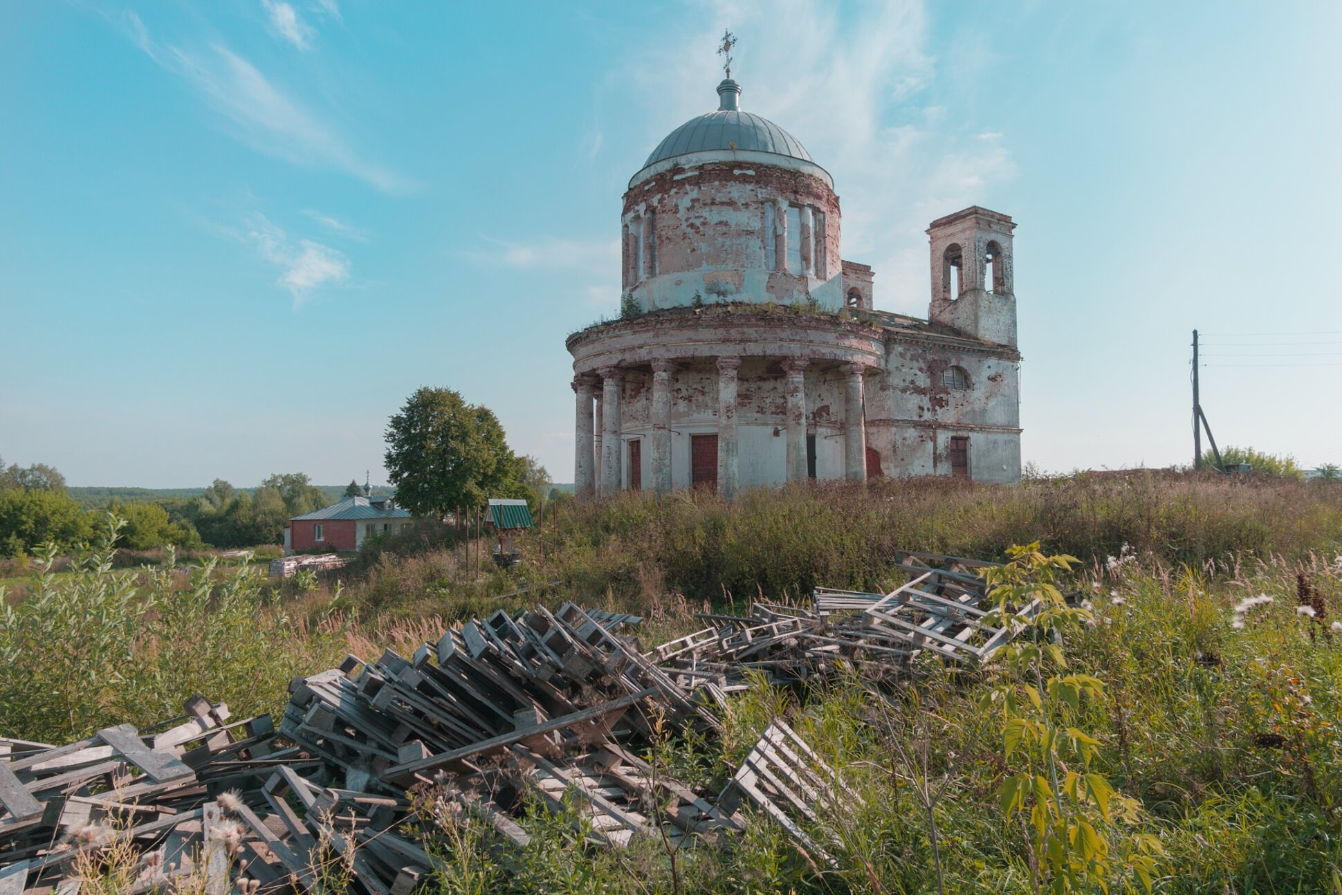 Церковь Покрова Пресвятой Богородицы в селе Борисово-Покровское