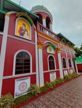 Фасад православного храма Святителя Николая в Бангкоке