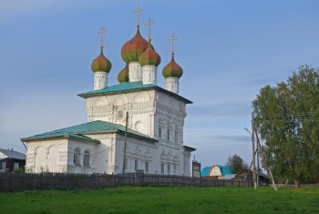 Храм Святителя Николая Чудотворца в селе Ныроб