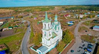 Спасо-Преображенская церковь в селе Нижняя Синячиха