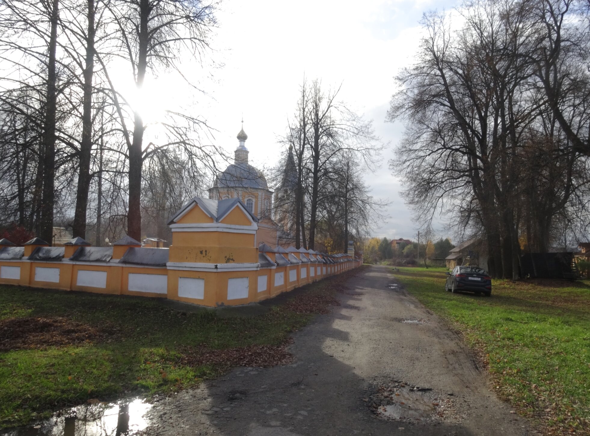 Воскресенский мужской монастырь Ермолинской пустыни в селе Ермолино