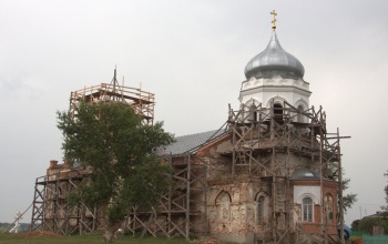 Храм Святителя Николая Чудотворца в селе Нижняя Санарка
