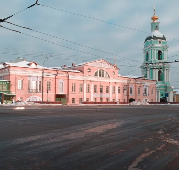 Храм Живоначальной Троицы в Серебряниках - зимняя фотография