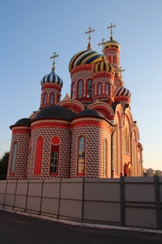 Вознесенский женский монастырь в Тамбове: зимний вид