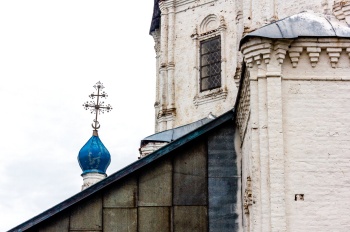 Купол Церкви Покрова Пресвятой Богородицы в селе Курмыш