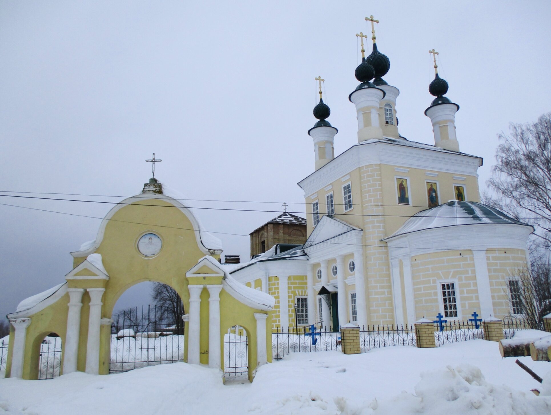 Церковь Преображения Господня в селе Николо-Шанга