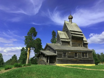 Церковь Георгия Победоносца в Родионово — Древний Памятник Деревянного Зодчества