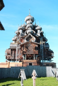 Реставрация Церкви Преображения Господня на острове Кижи