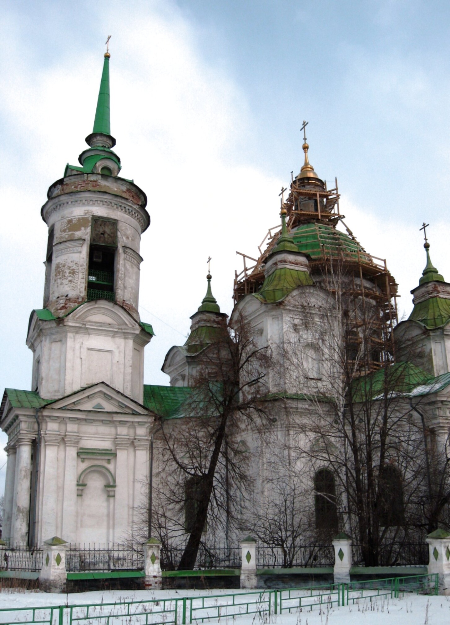 Храм Николая Чудотворца в селе Быньги