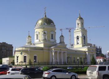 Икона святого в Троицком соборе Екатеринбурга