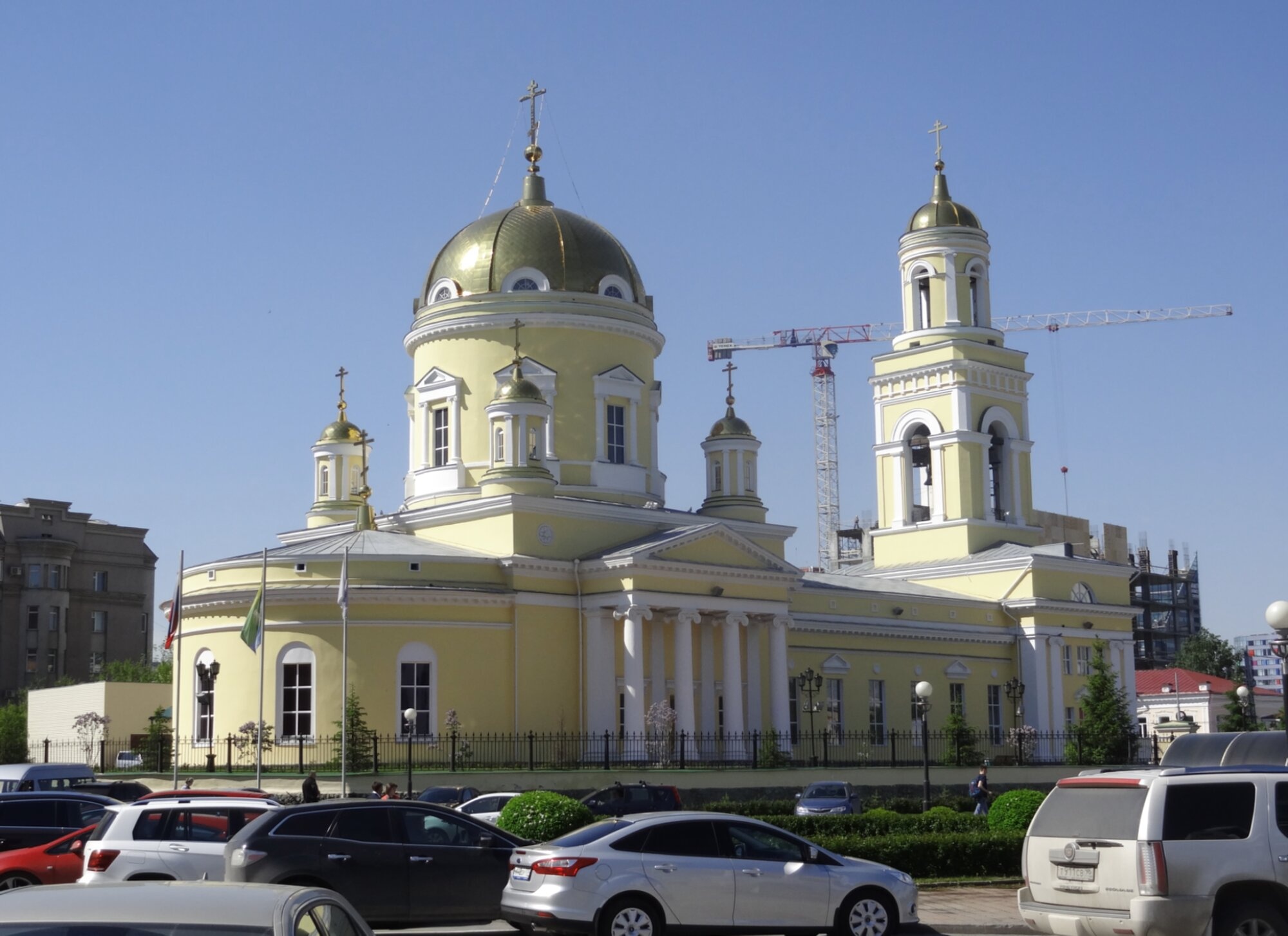 Икона святого в Троицком соборе Екатеринбурга